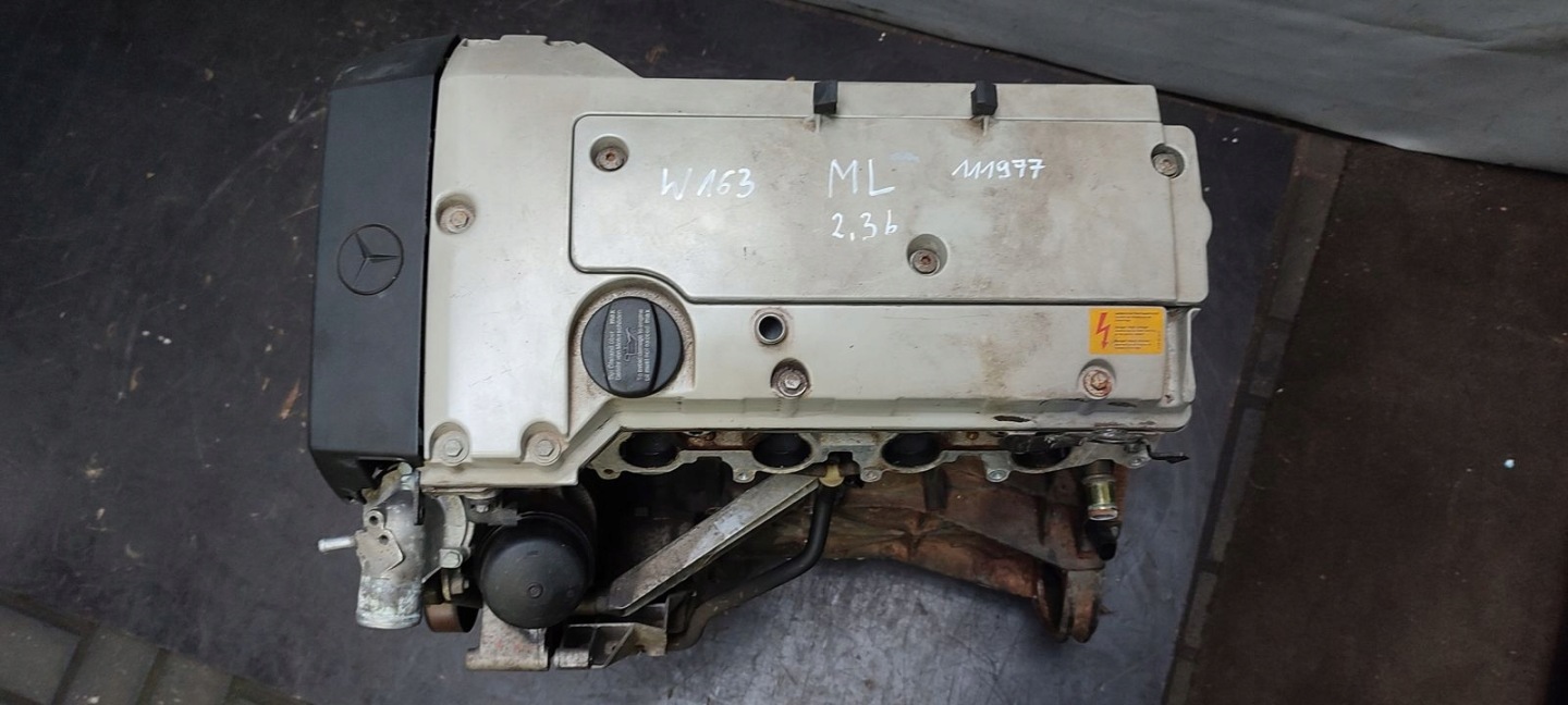 engine 111977 Mercedes ML 2,3 petrol 150KM W163