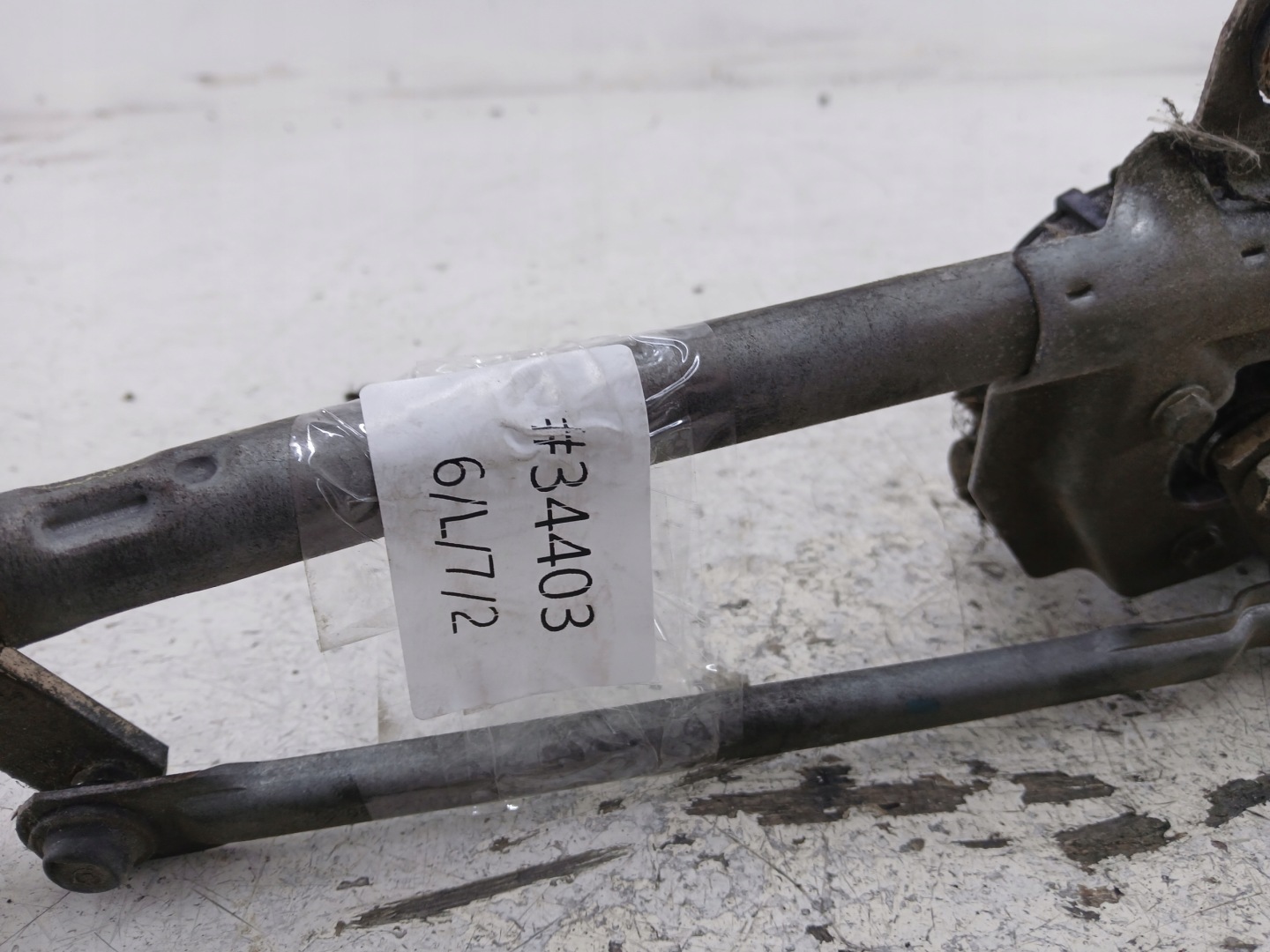 VW GOLF IV wiper mechanism front 1J1955113A