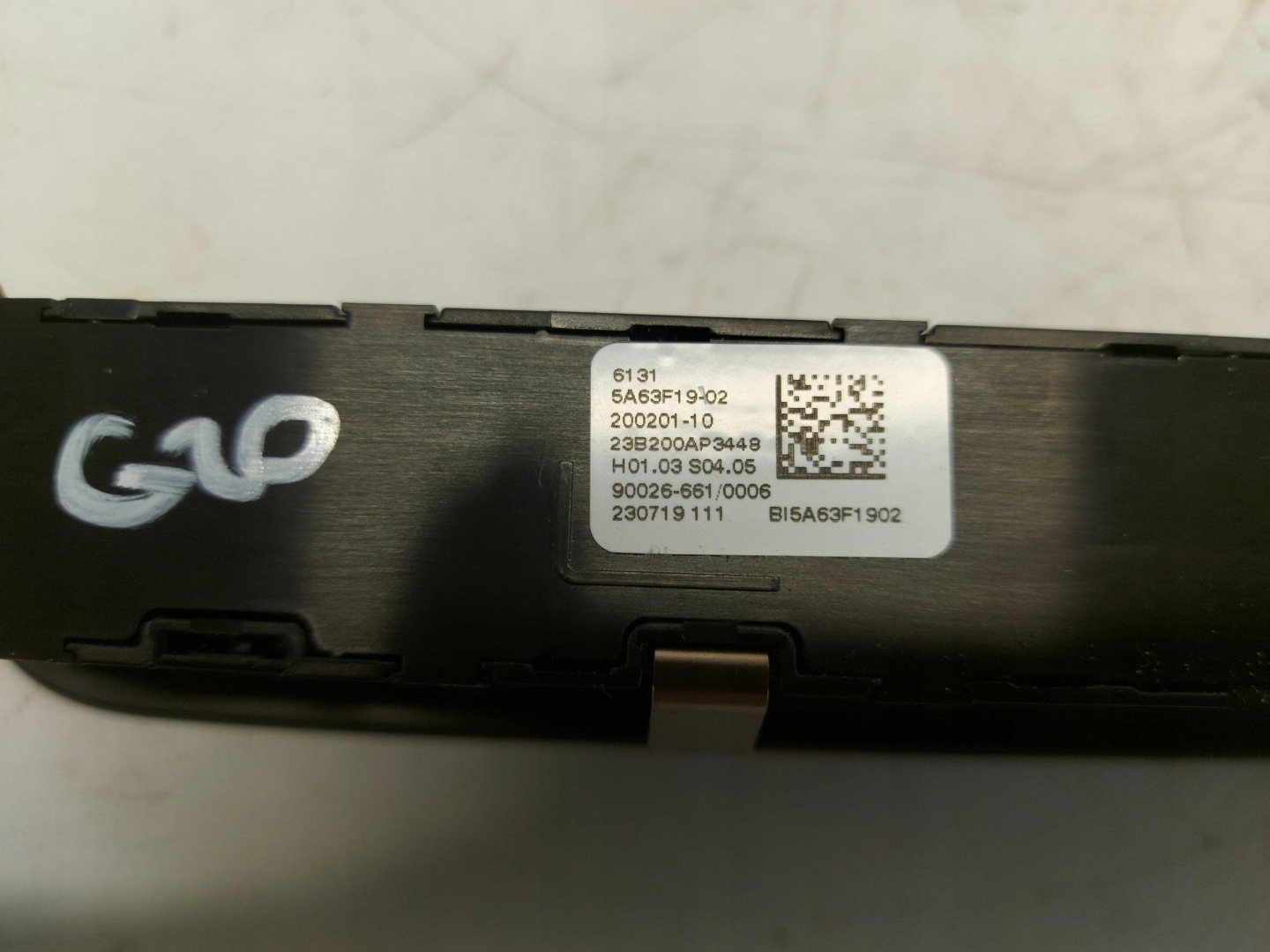 BMW G20 LIFT PANELE Controllo Comandi 5A63F19-02