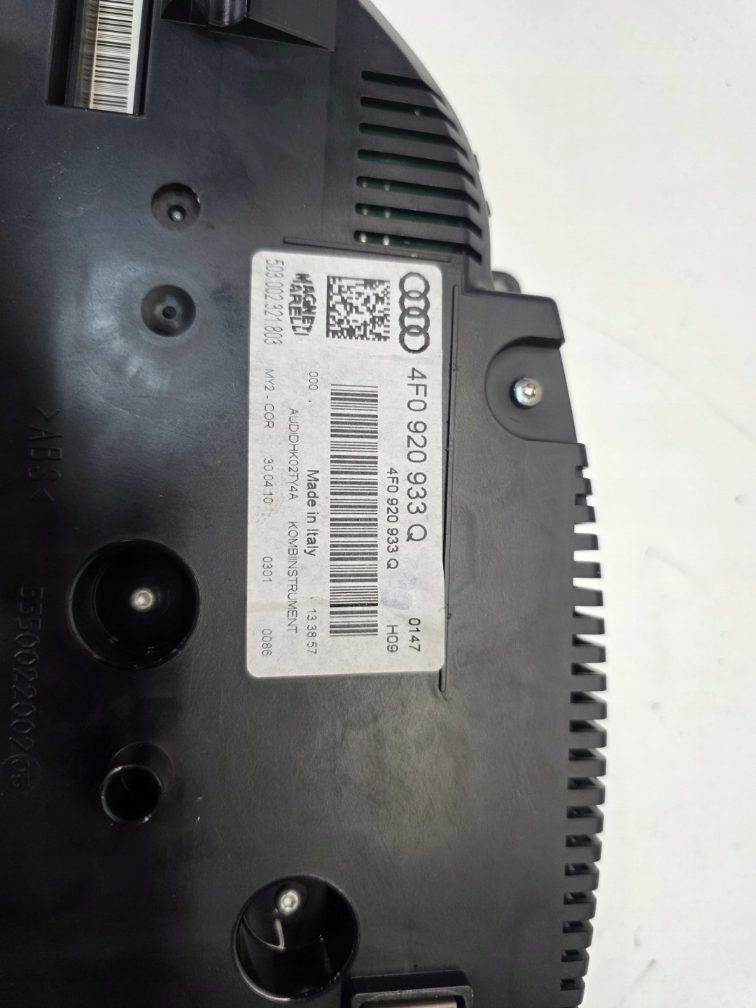 dials dials AUDI A6 C6 LIFT 3.0 TDI CDY 4F0920933G