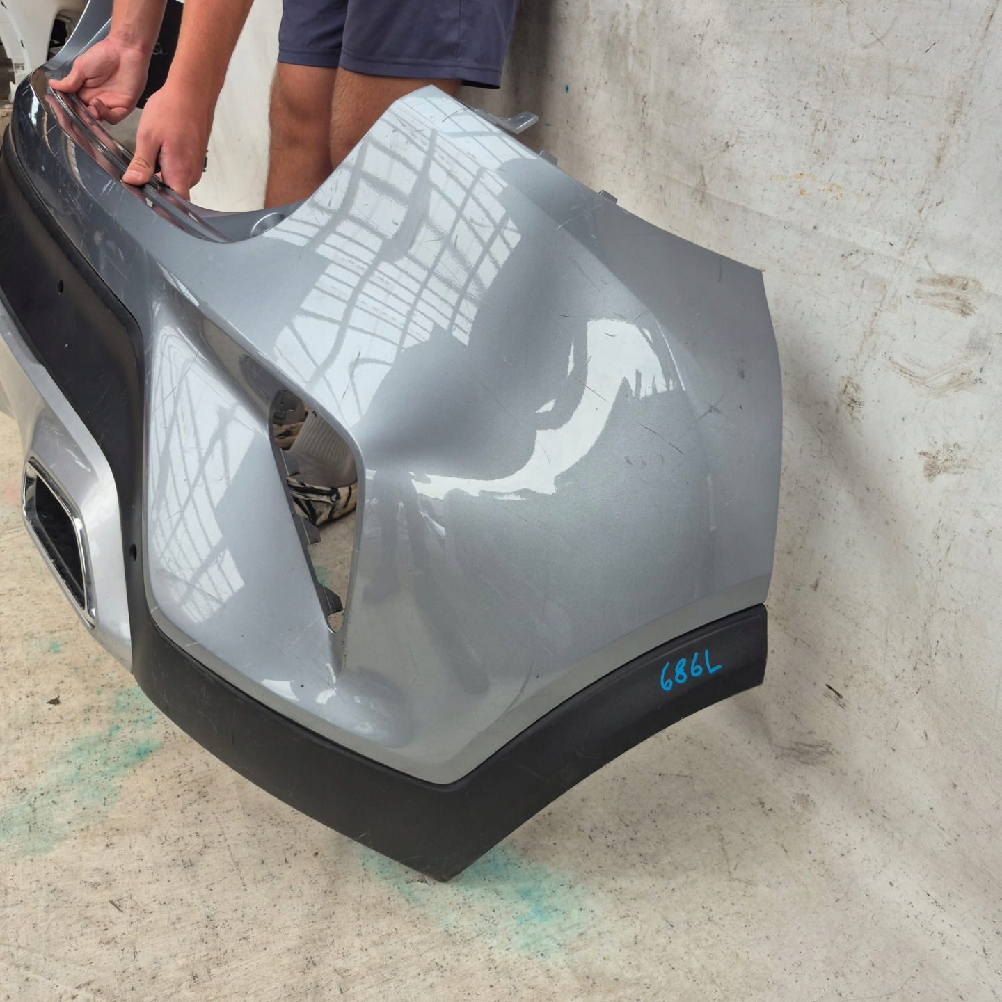 KIA XCEED X CEED X-CEED 19- bumper rear part rear PDC towing