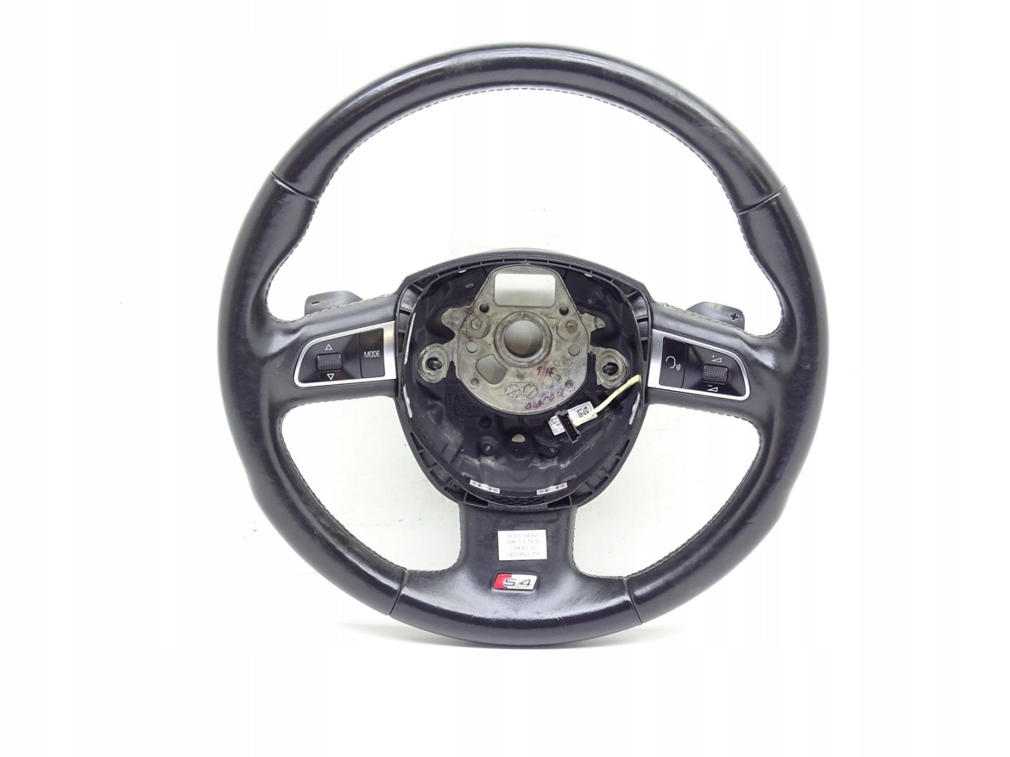 steering wheel, leather MULTI with shifting AUDI S4 B8 8K0419091BF