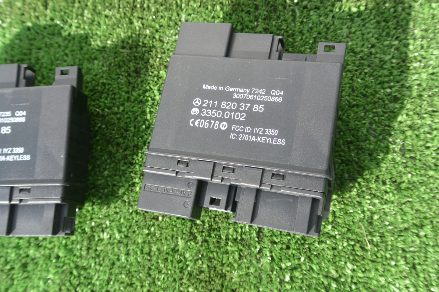 module control unit KEYLESS GO MERCEDES-BENZ W211 E-class KOMPLET