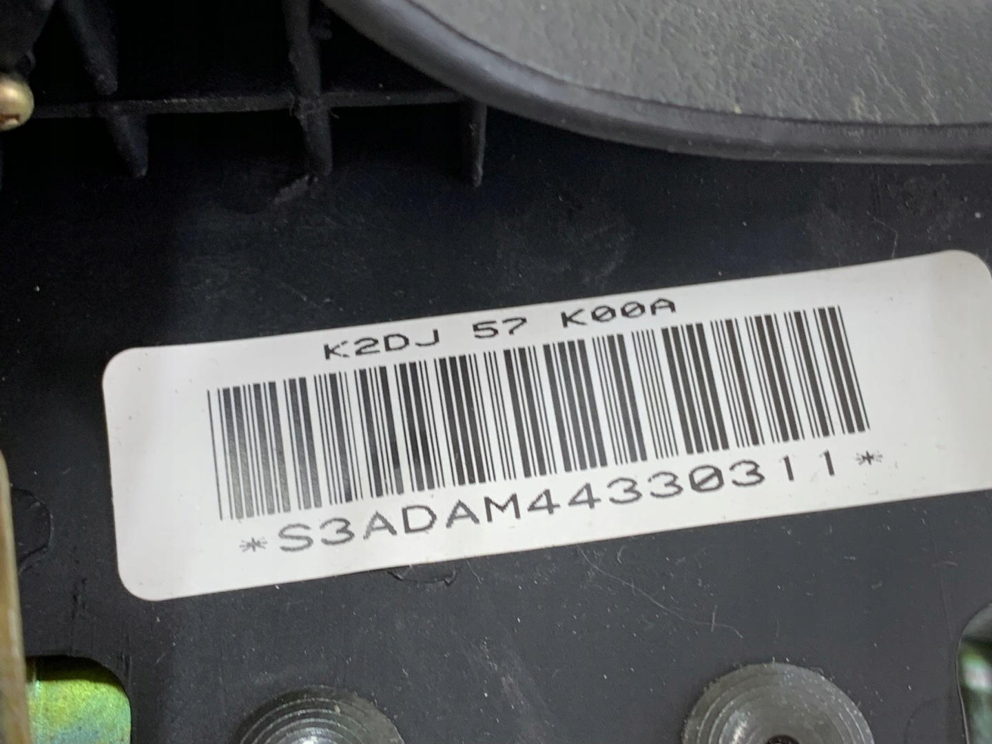 KIA SHUMA II airbag luft airbag K2DJ57K00A