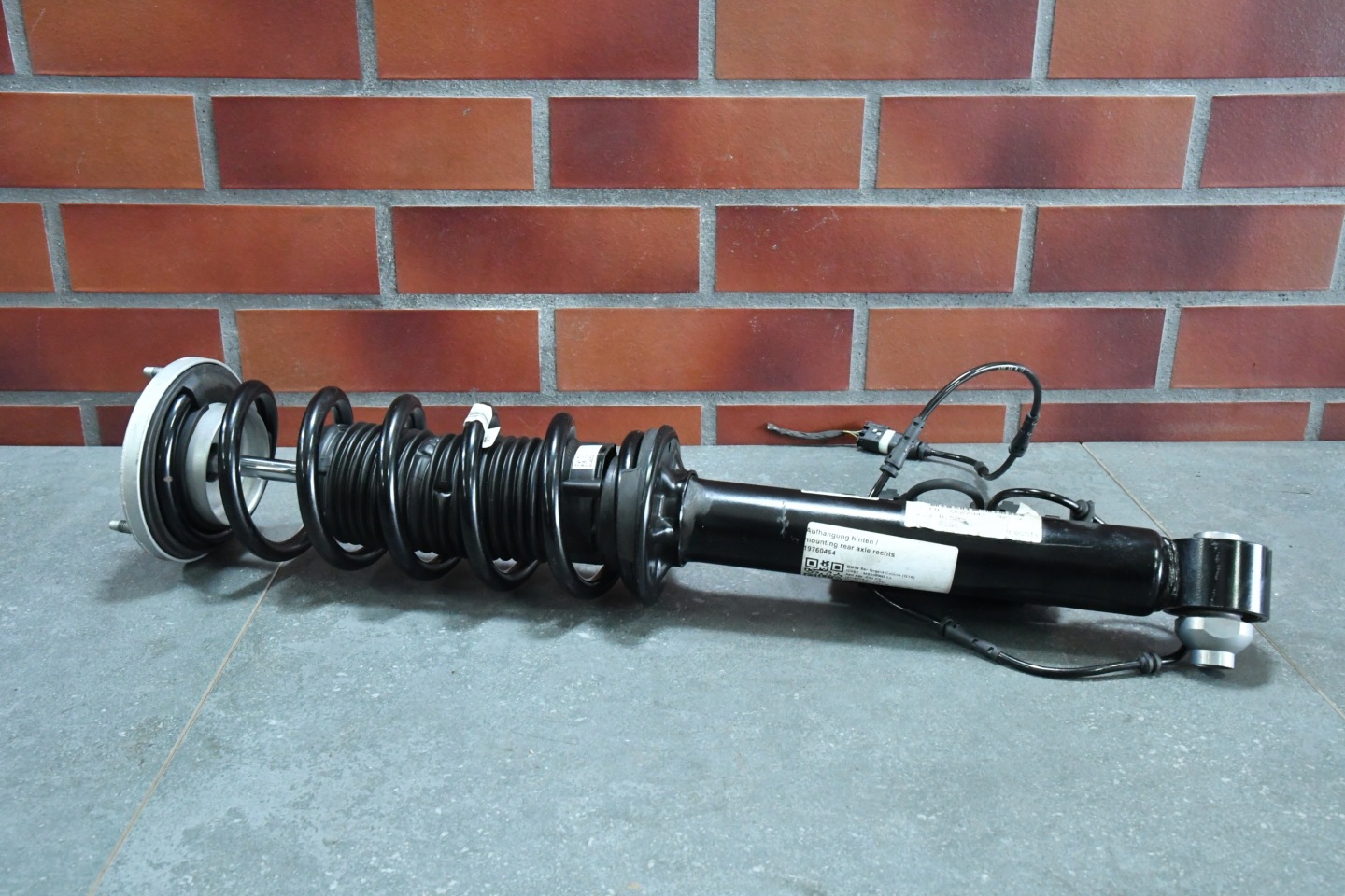 shock absorber right rear part rear electrical BMW 8 G16 6878128 only 49km!