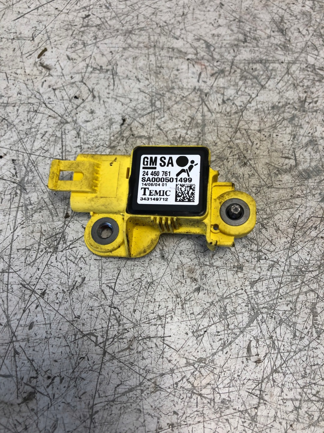 Crashsensor Drucksensor OPEL ASTRA H 24460761