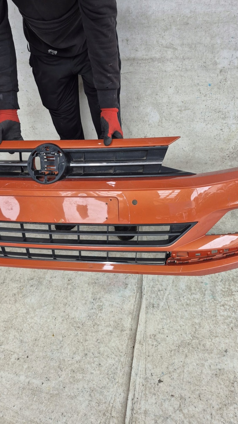 VW POLO VI 6 2G 17-21 bumper front front 6XPDC