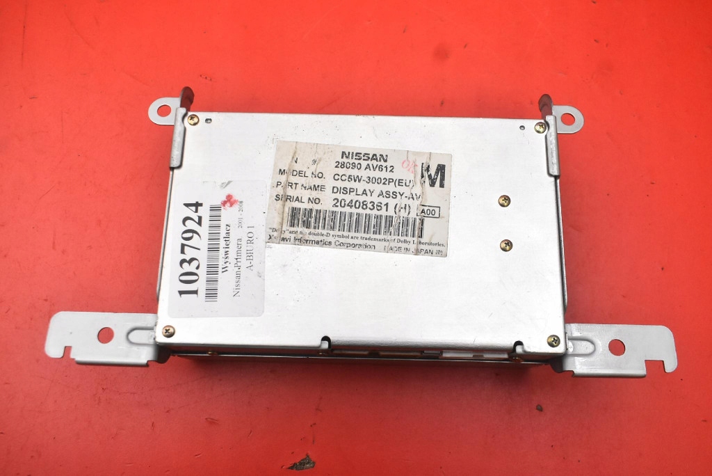 display 28090-AV612 NISSAN PRIMERA P12 01-08