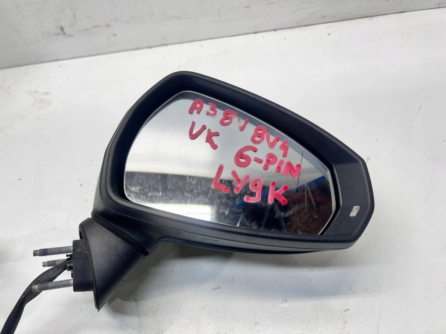 mirror exterior right AUDI A3 8V 8V4 LY9K 6PIN UK