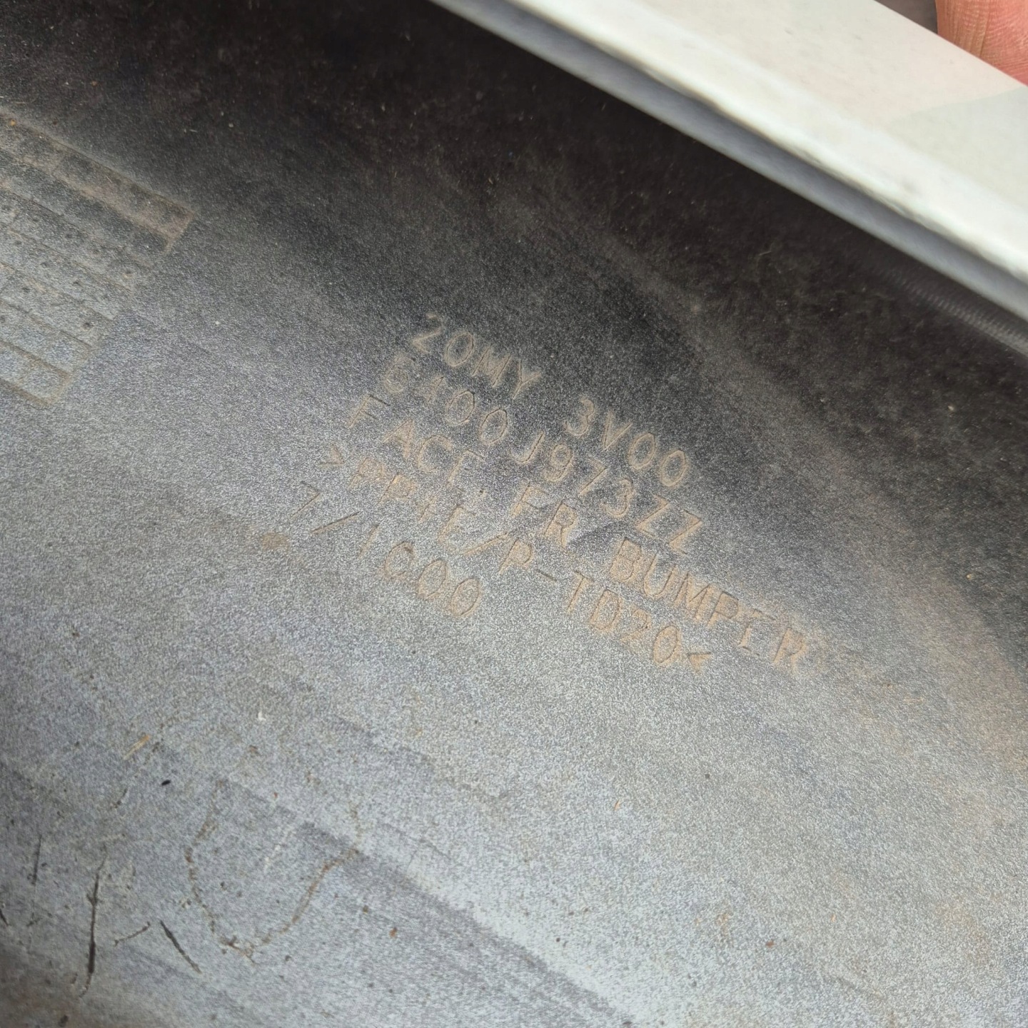 MITSUBISHI SPACE STAR II LIFT 20- bumper front front 6400J973ZZ