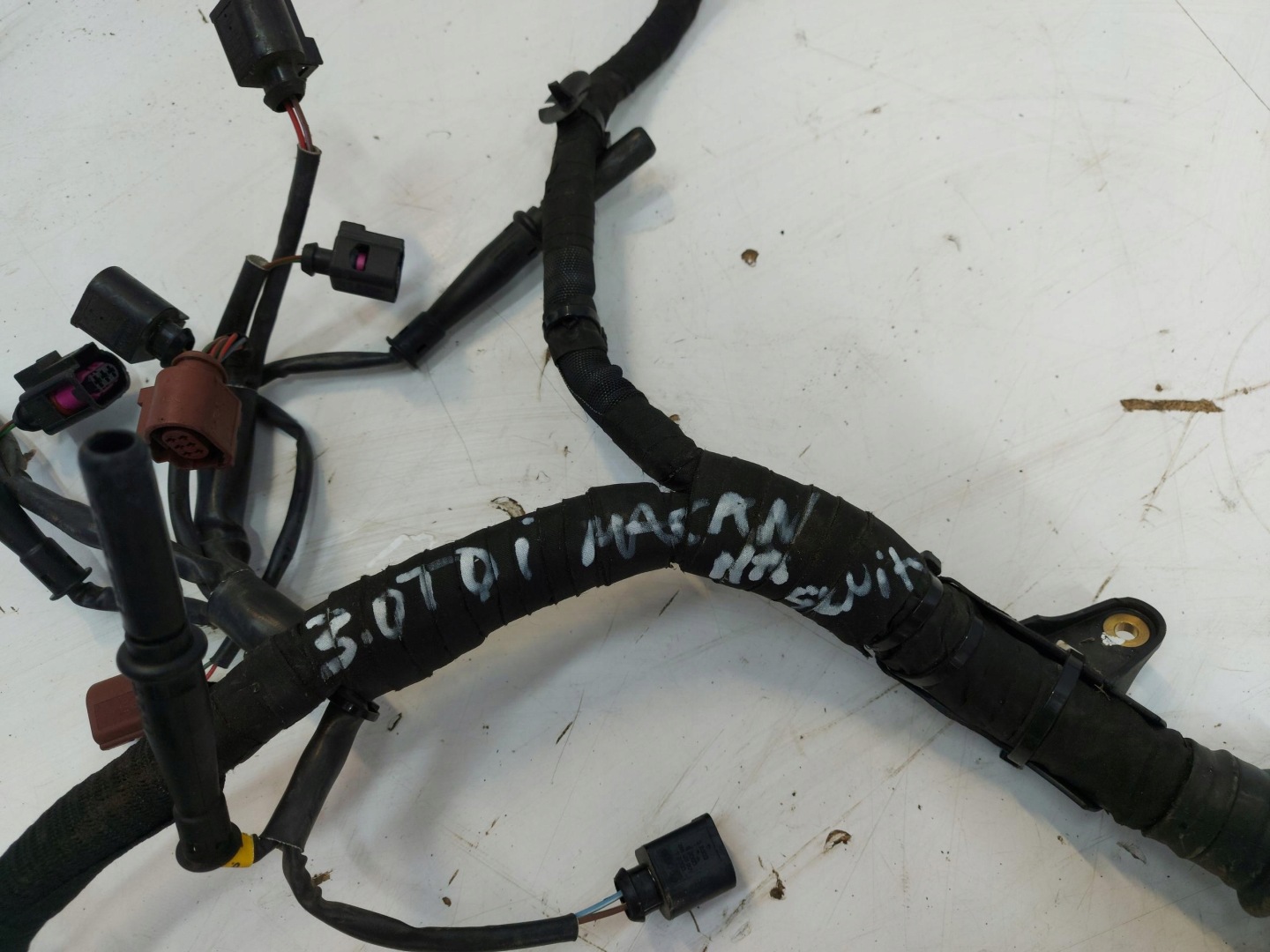 PORSCHE MACAN 95B bundle motor wiring 95B971072BS