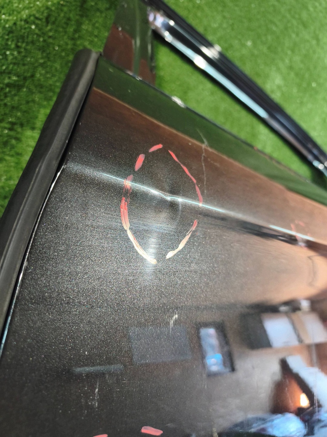 door rear. left left rear part PORSCHE PANAMERA LONG 971 16- NR.4296