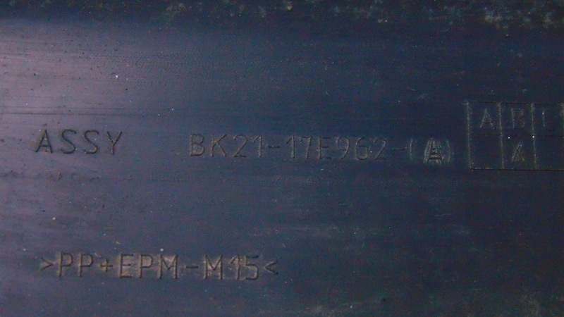 bumper rear part rear FORD TRANSIT CUSTOM 12-20 ROK
