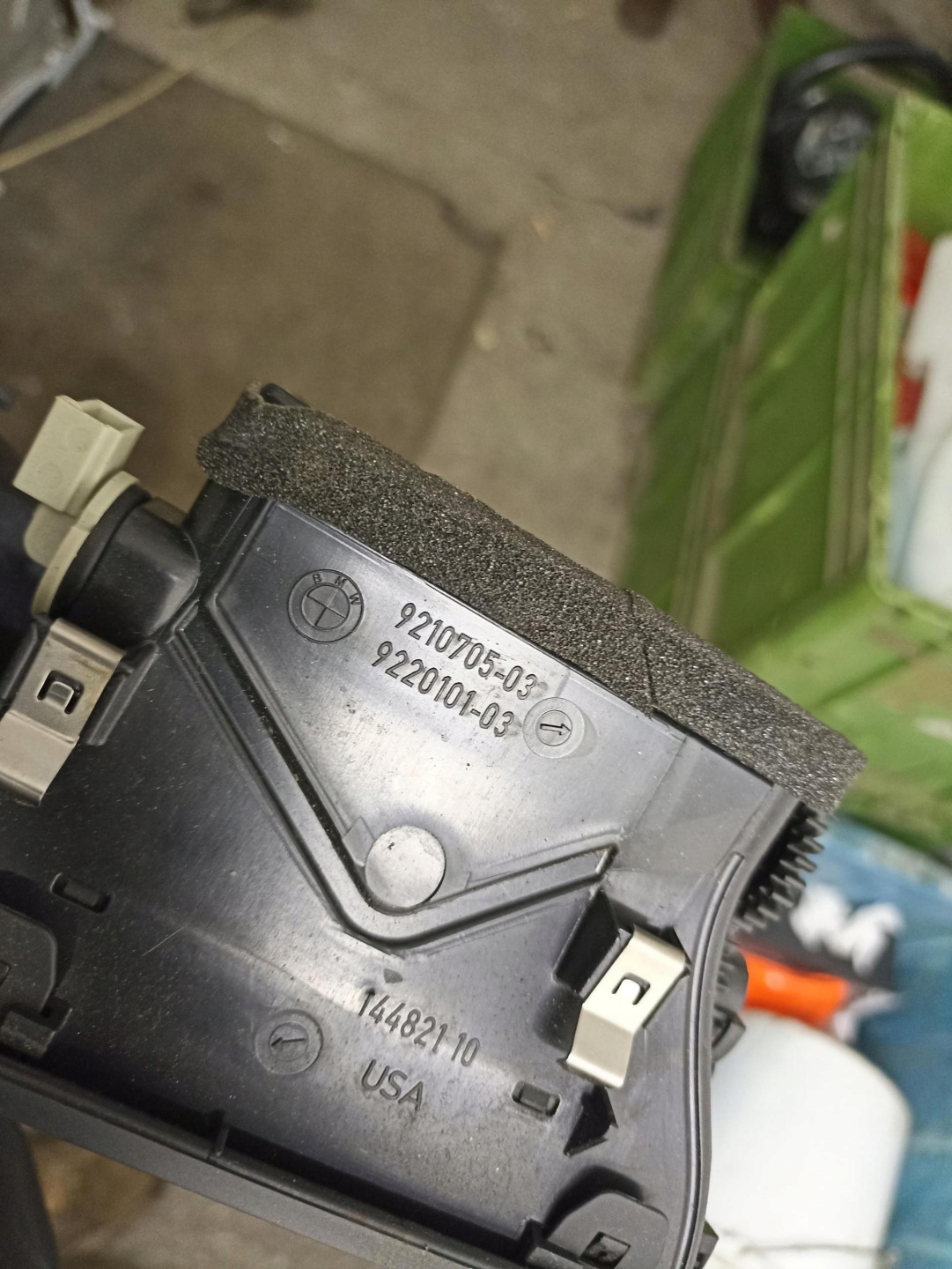 grid air conditioning devices central BMW X6 E71 / LCI 9210705