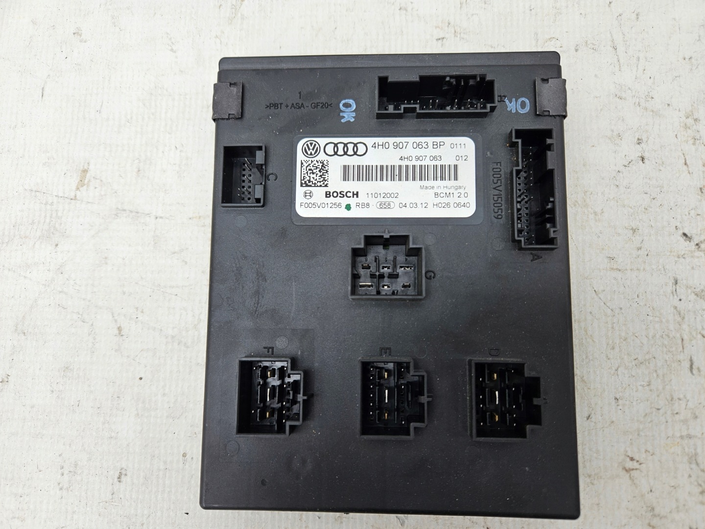 modulo Centralina BCM BORDNETZ Audi A6 C7 4G A7 A8