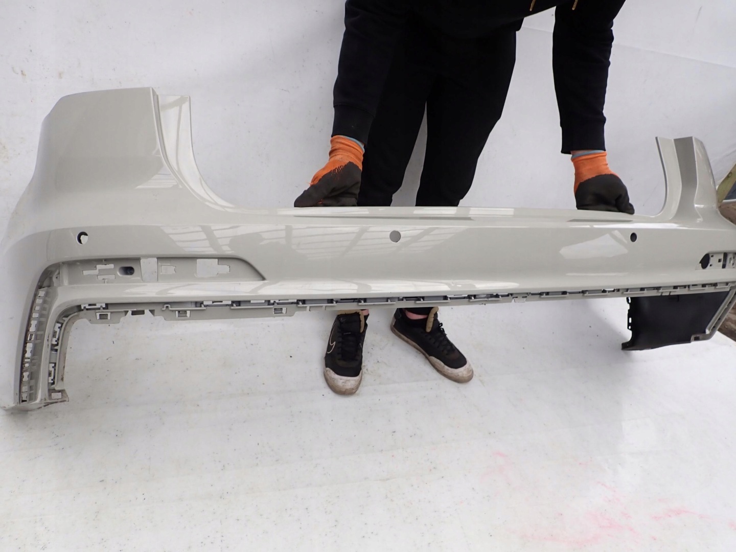 AUDI A6 C8 4K S-LINE 18-> bumper rear part rear 6XPDC
