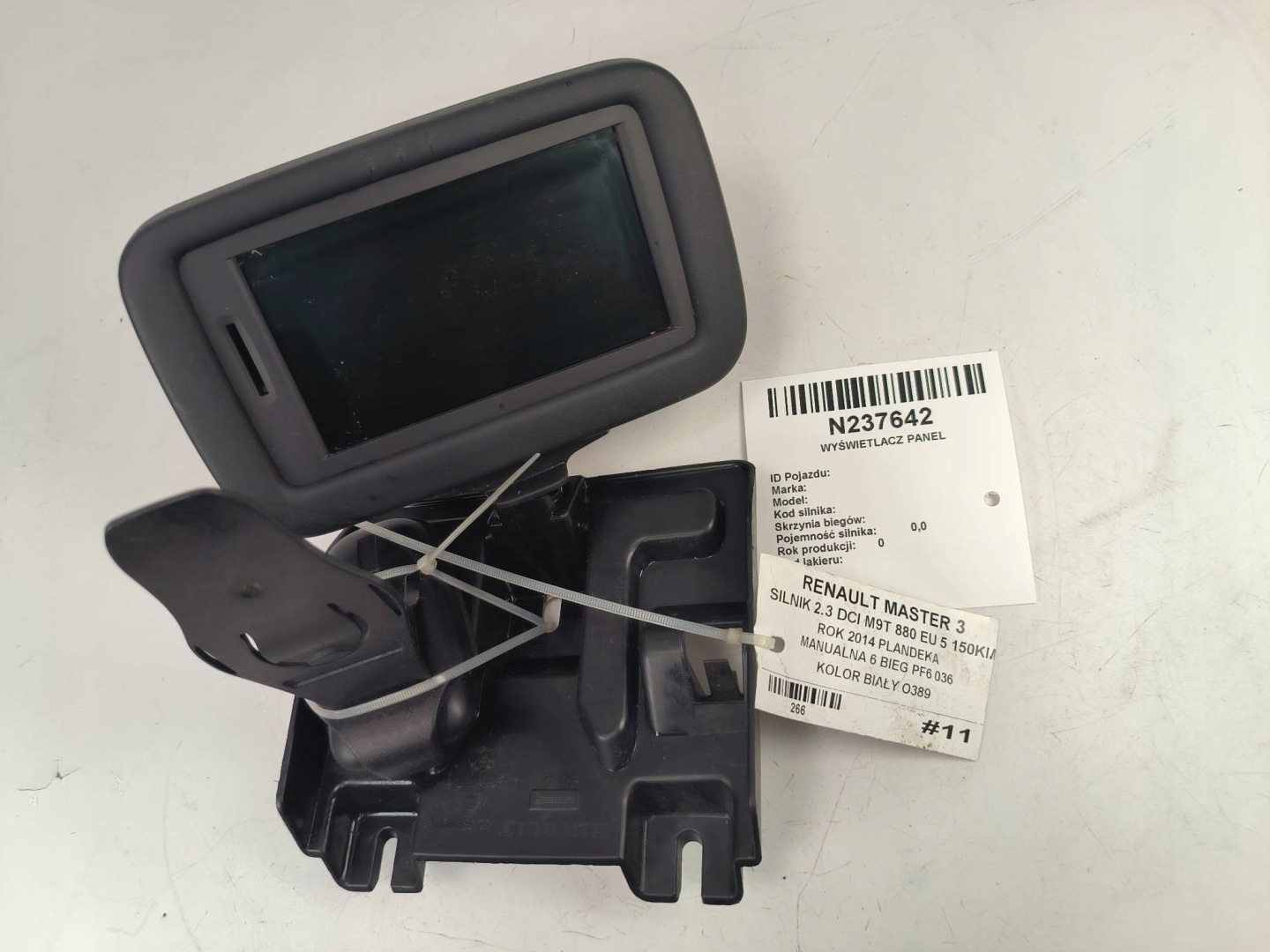 display PANEL 280563352R RENAULT MASTER III