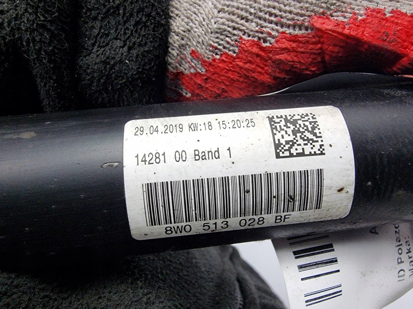 shock absorber left rear part 8W0513035AJ AUDI A4 B9