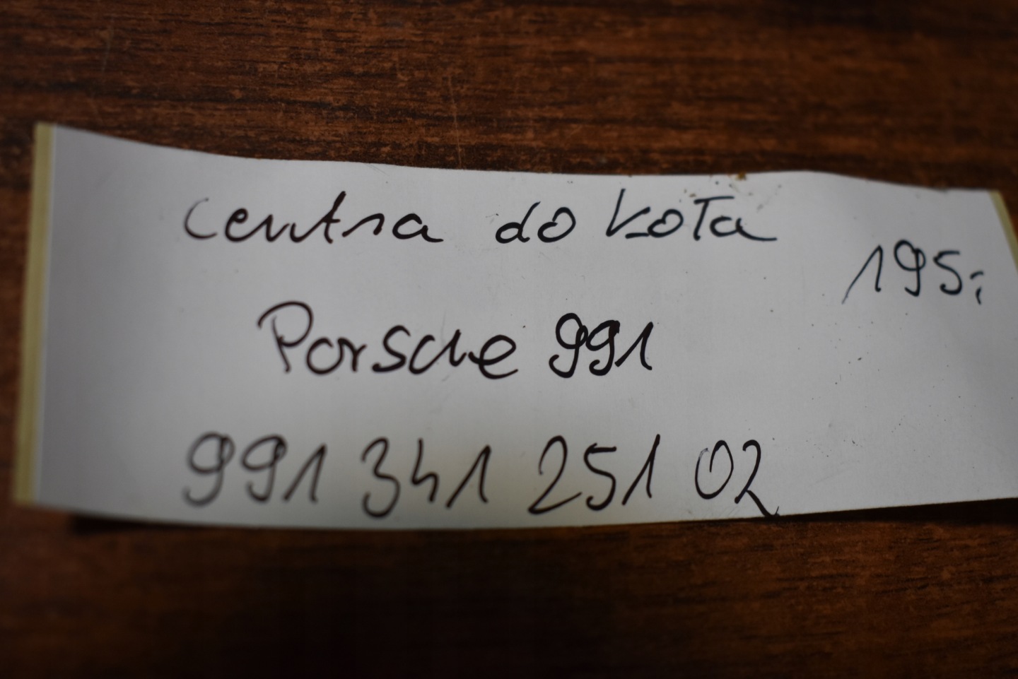 IDEALNA CENTRA DO wheels PORSCHE 991 1
