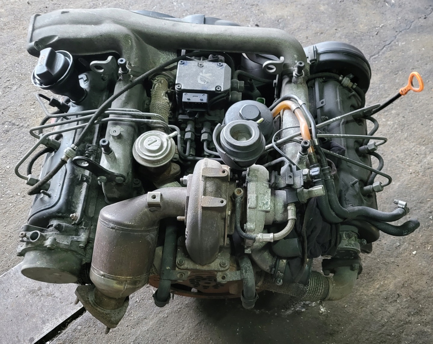 engine complete BAU injectors WISKO AUDI A6 C5 2.5 TDI VW PASSAT B5 OE