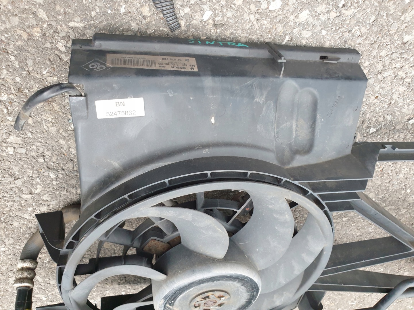 radiator fan mini motor OPEL VECTRA B OE