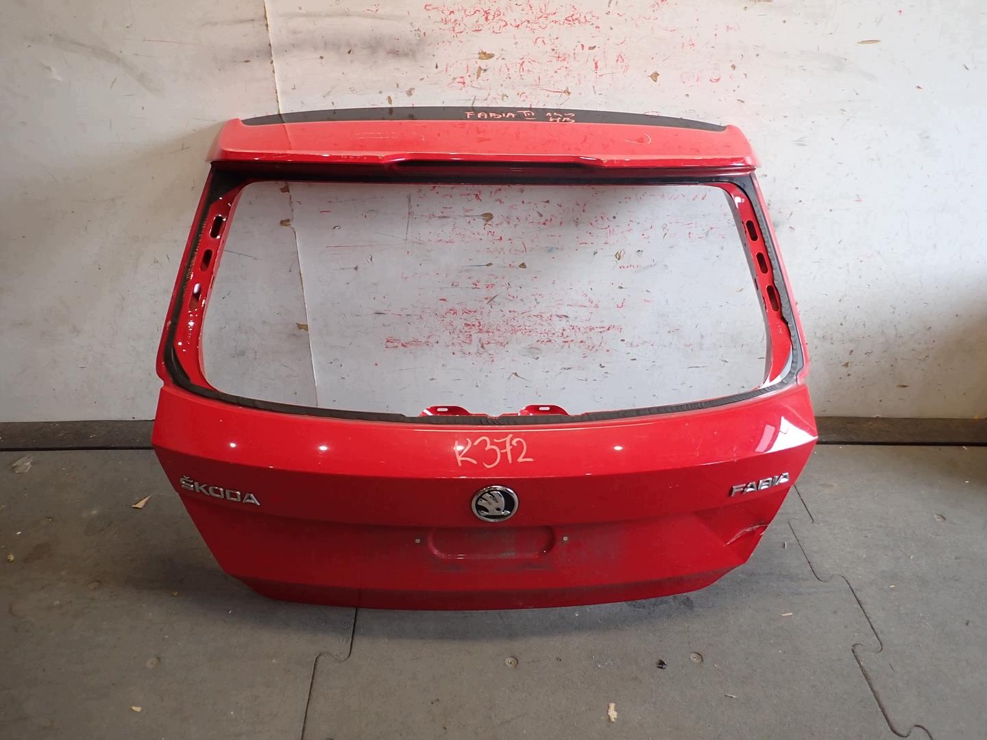 trunk door SKODA FABIA III HB 2014- 6V6827105B