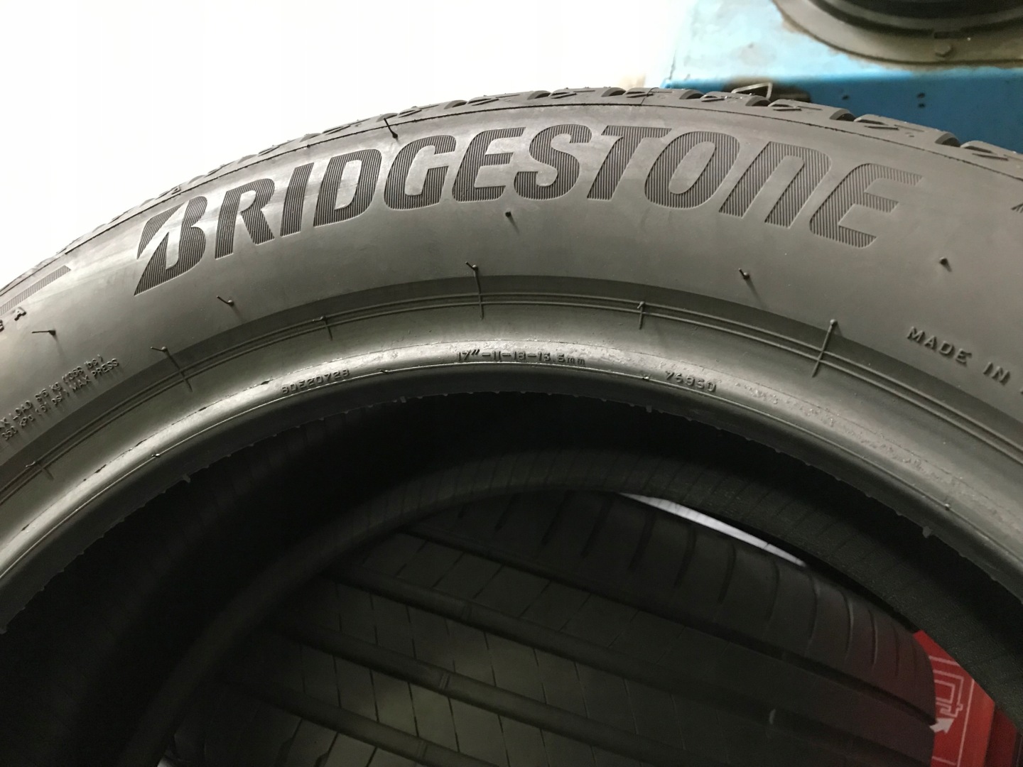 2 tyres summer 205/55R17 91W Bridgestone T005 7mm