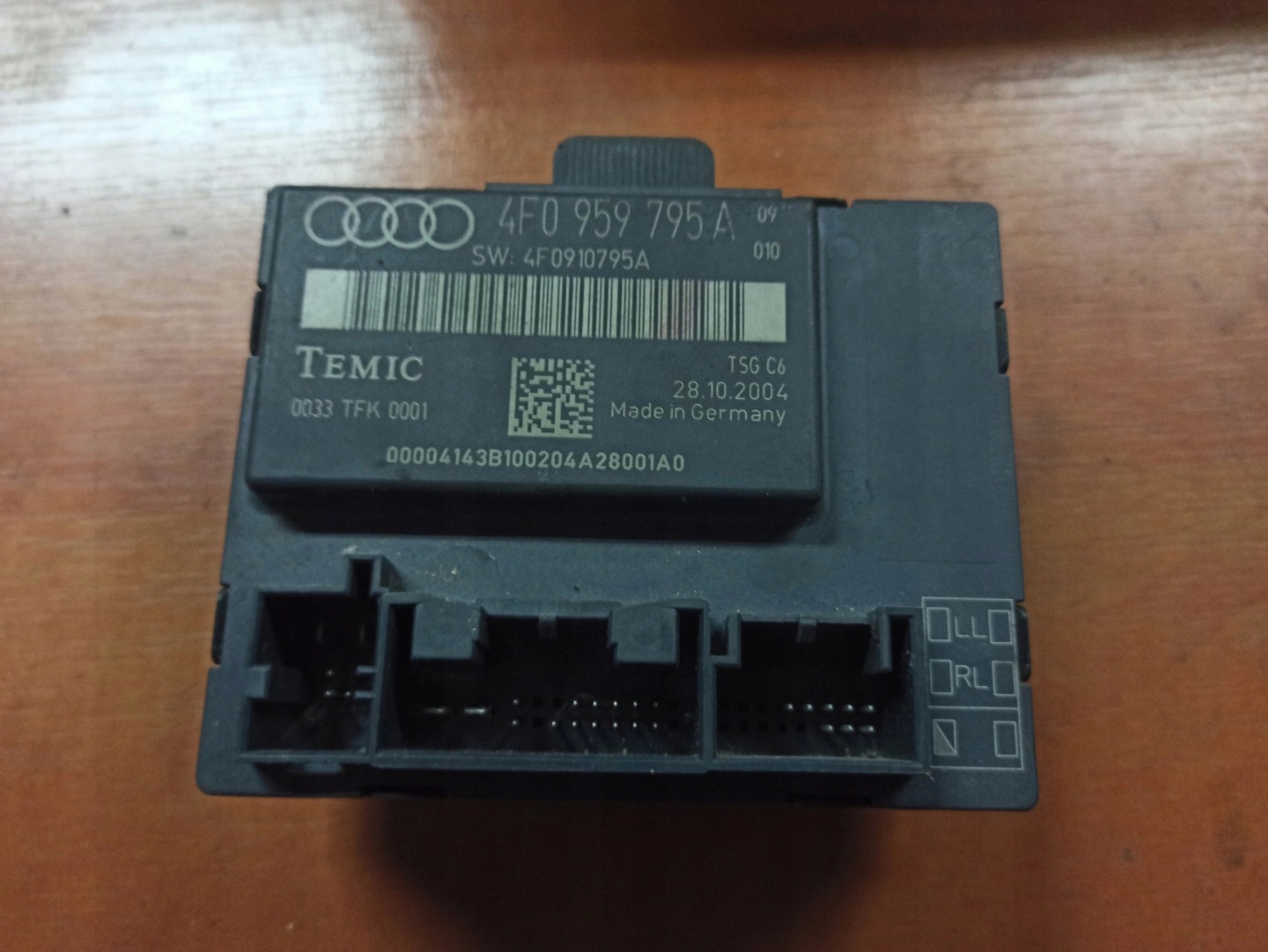 module control unit door AUDI A6 C6 4F0959795A