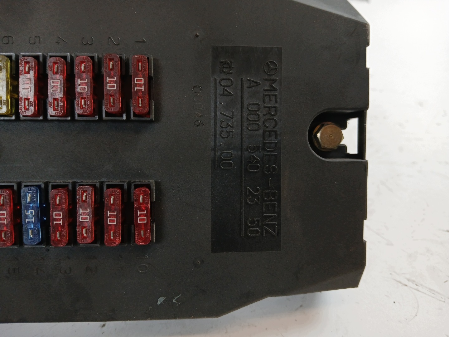 MERCEDES SPRINTER W903 2.2 CDI fuse box BSI A0005402350