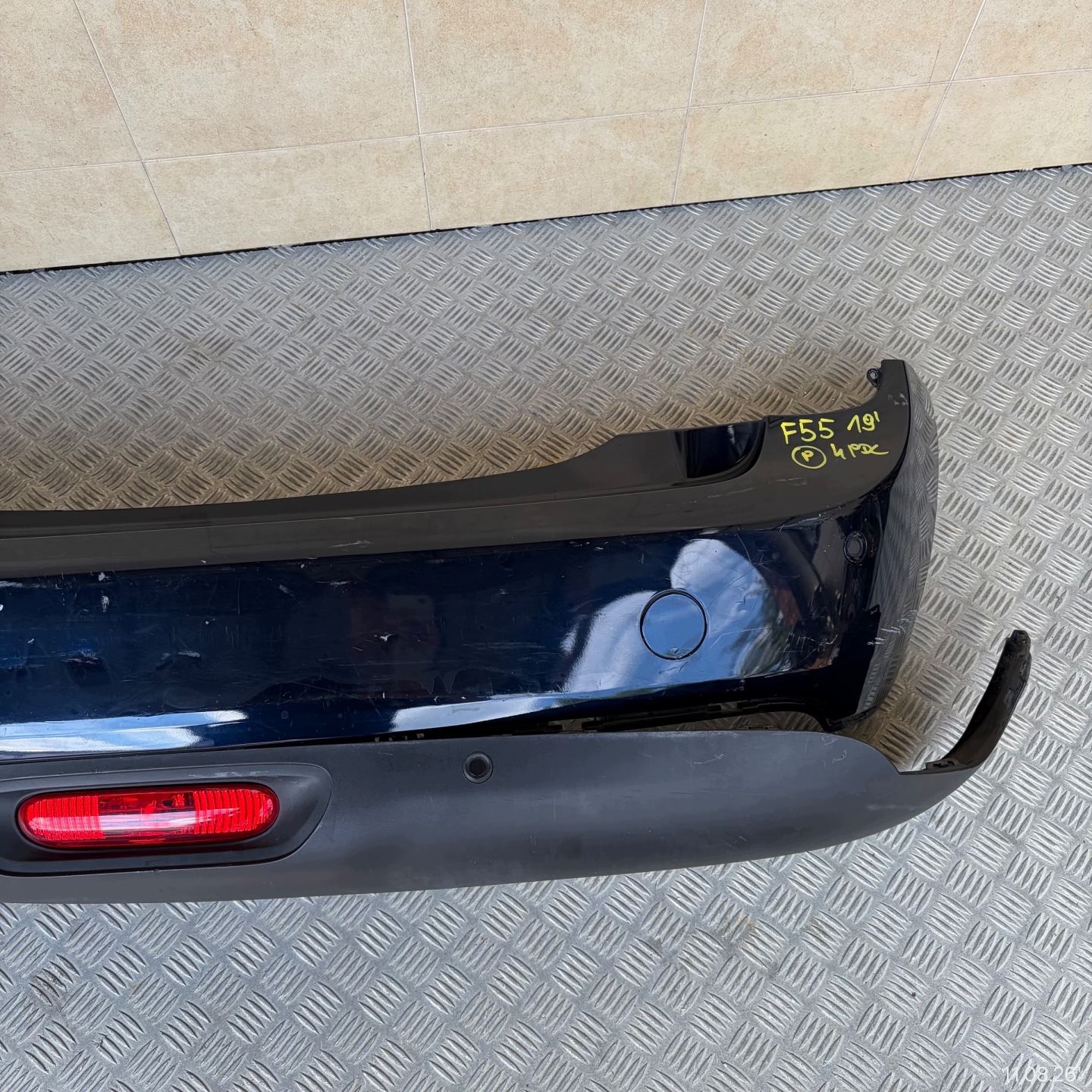 bumper rear MINI COOPER F55 2019 ROK 4 PDC