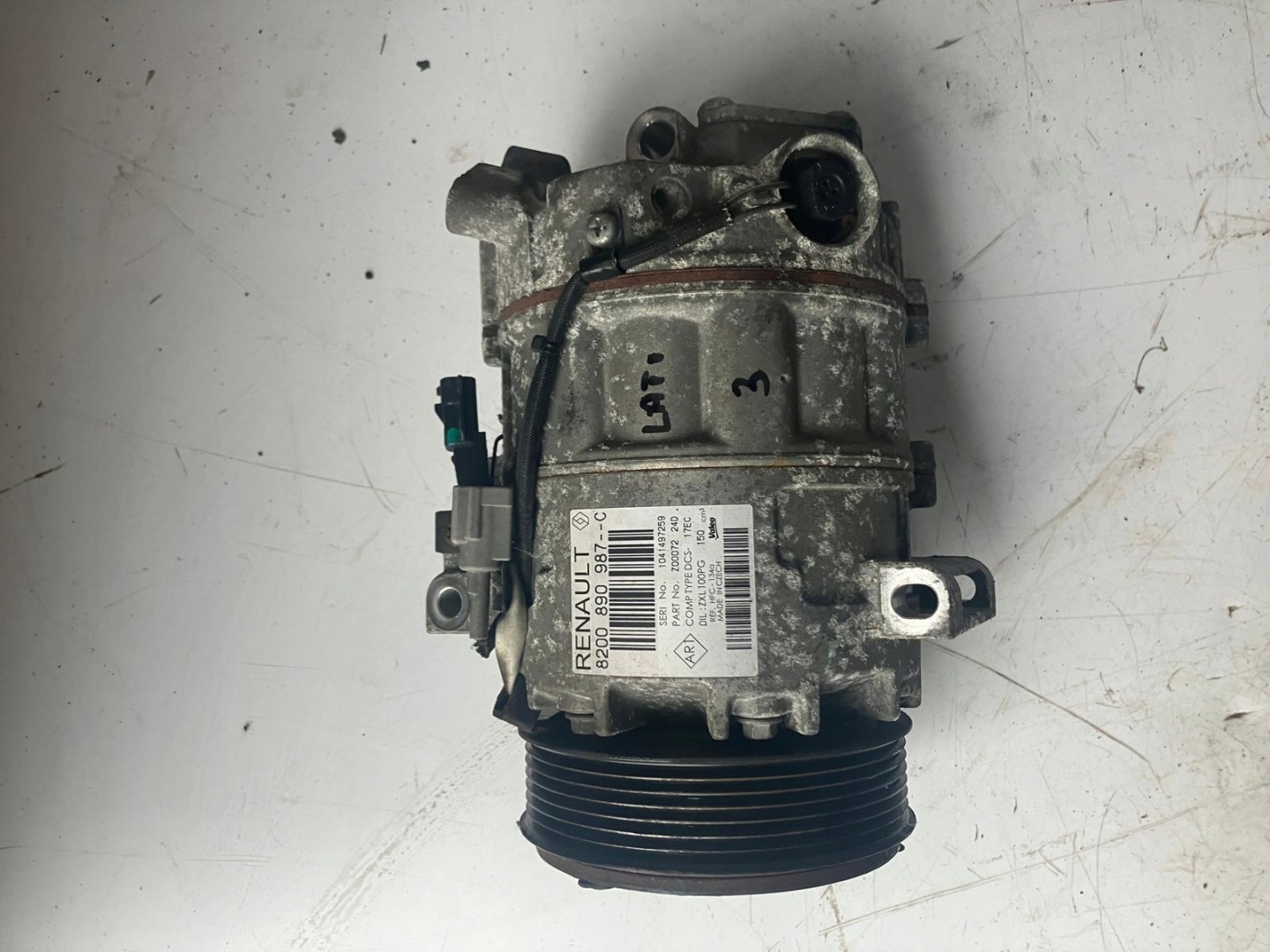 Klimakompressor klimaanlage RENAULT LATITUDE 3.0 DCI 8200890987