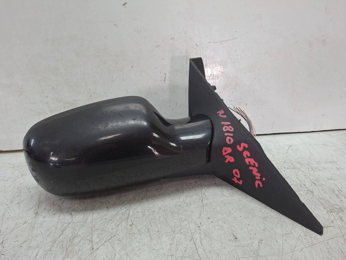 mirror right 12 vertical RENAULT SCENIC II 2003