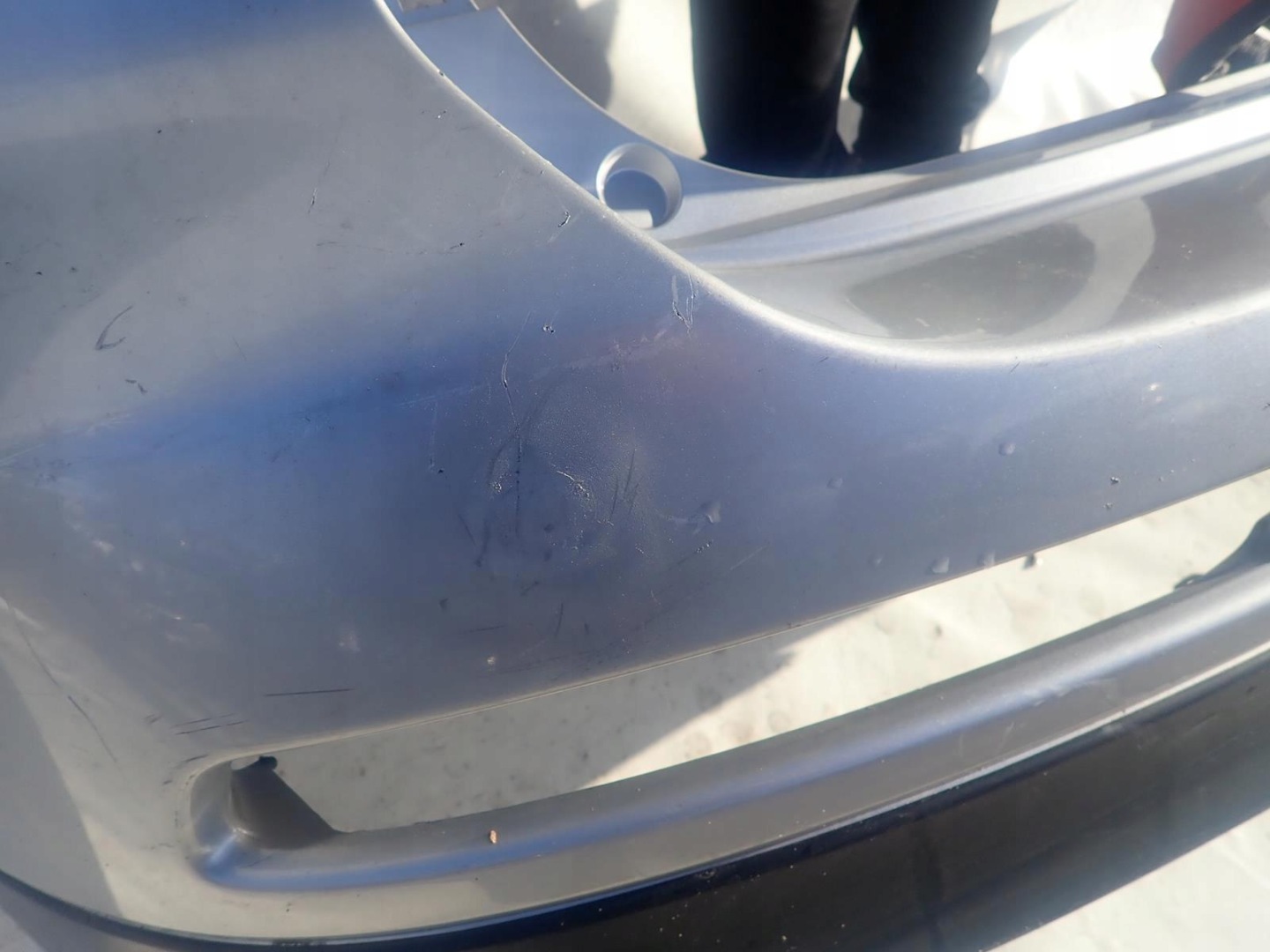 INFINITI EX 08-13 bumper rear part rear