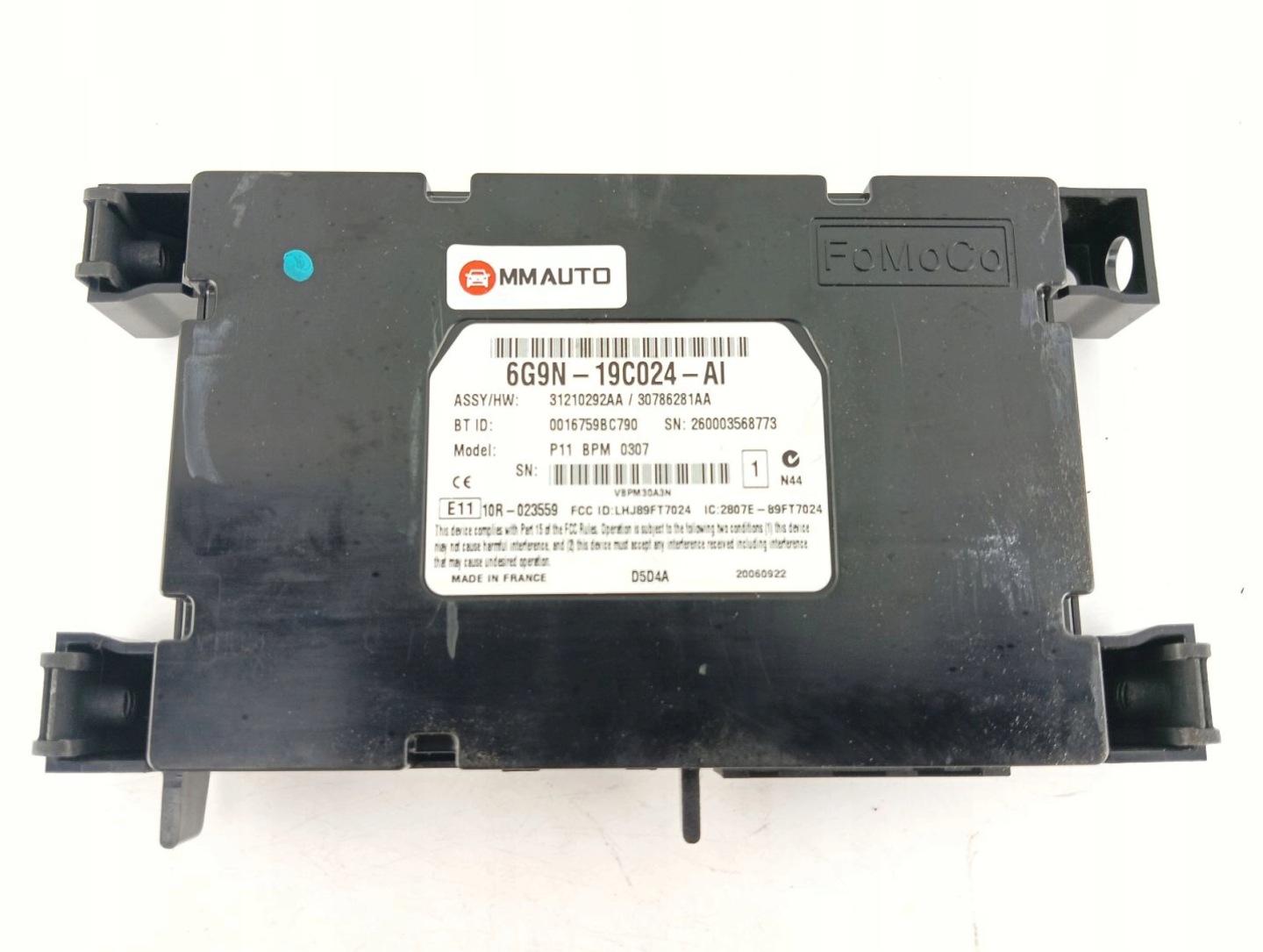 modulo BLUETOOTH VOLVO S80 II 6G9N-19C024-AI