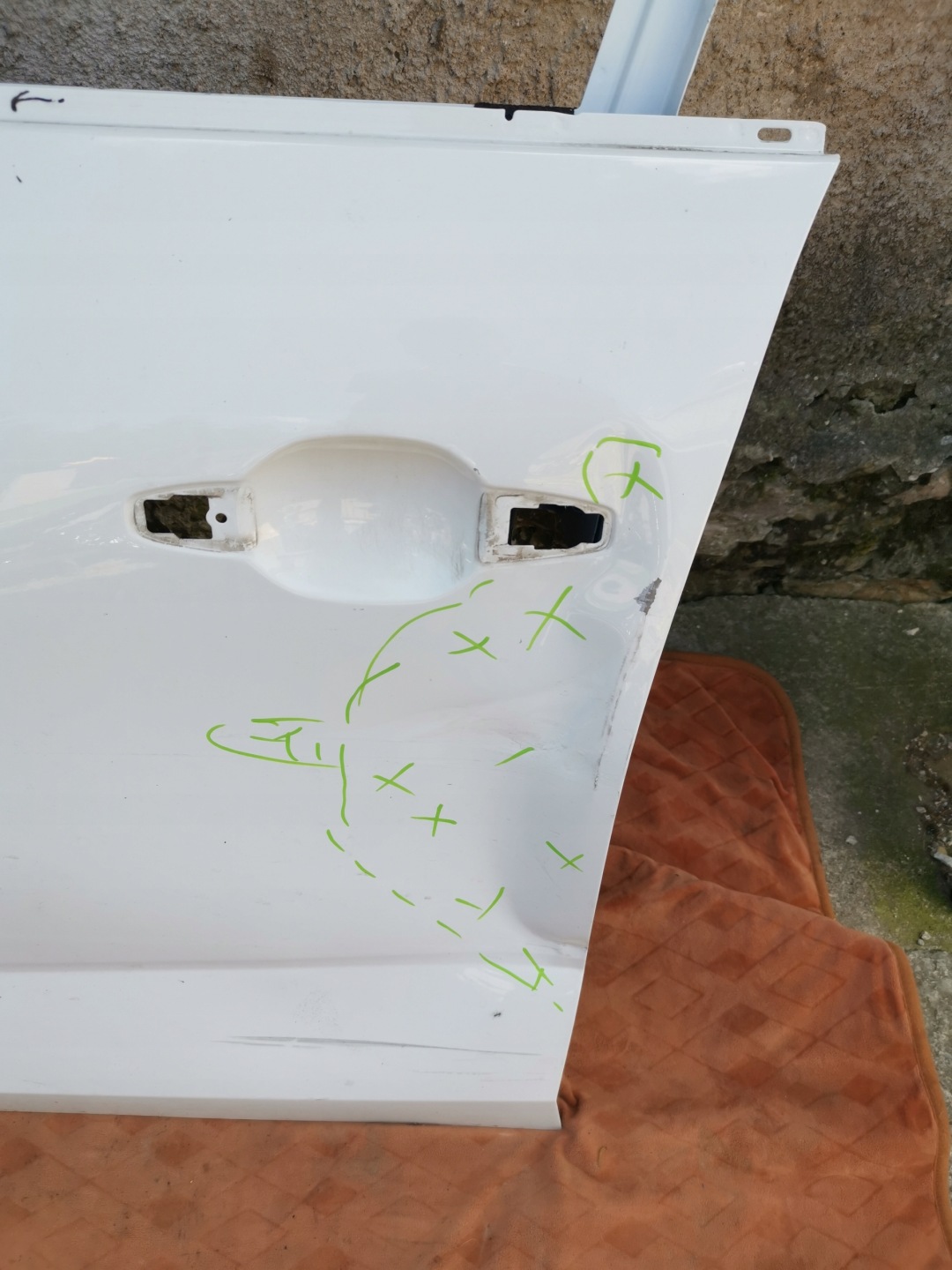 Dacia Sandero III 2020+ Jogger door left front left front damaged