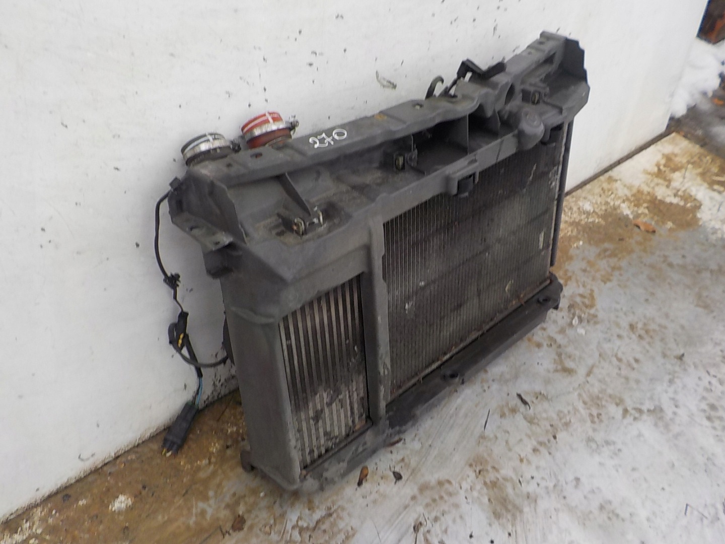 270 CITROEN C3 II 1.6 HDI support panel for radiators sider radiator