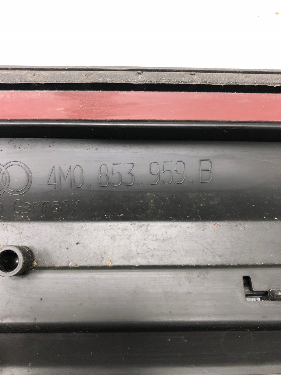 moulding door left front AUDI Q7 4M 4M0853959B