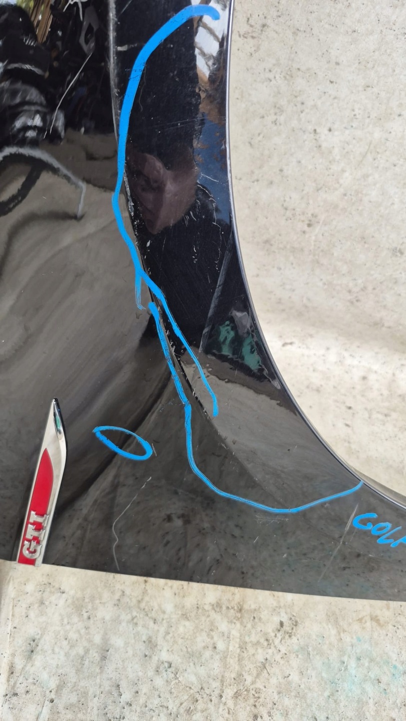 VW GOLF VII 7 LIFT 16-20 fender front front right