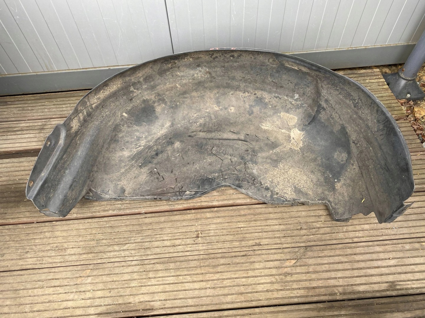 VW T5 LIFT mudguard right rear part rear. 7H0810972C