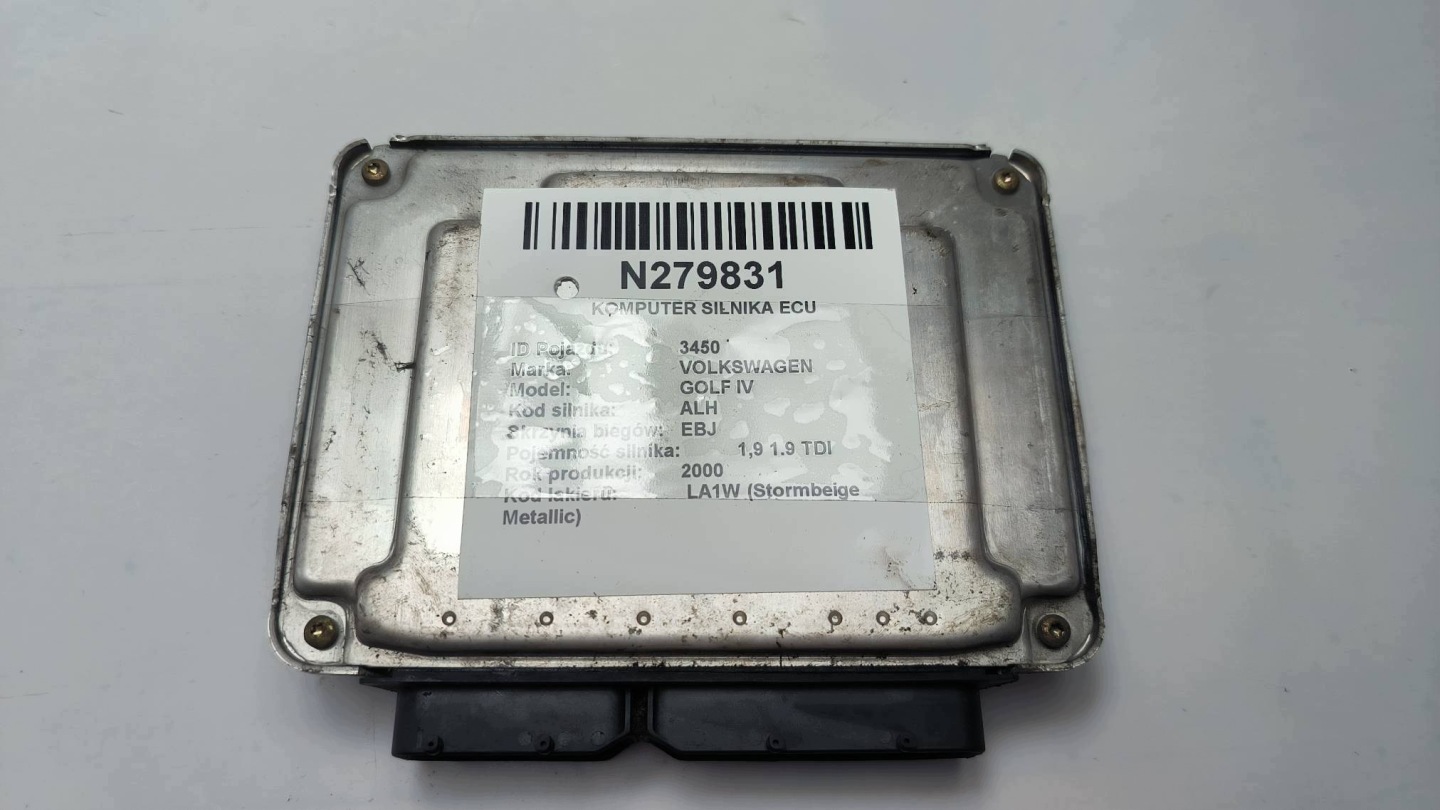 computer Motore ECU 038906012M 1.9 TDI VOLKSWAGEN GOLF IV