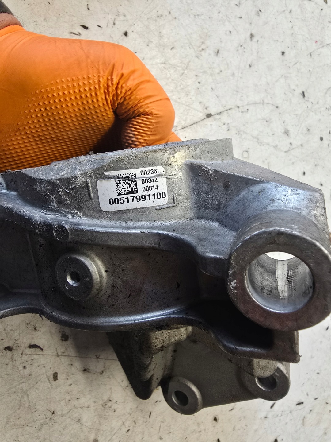 OPEL COMBO D FIAT DOBLO II holder airbag engine mount 00517991100 1.3 D