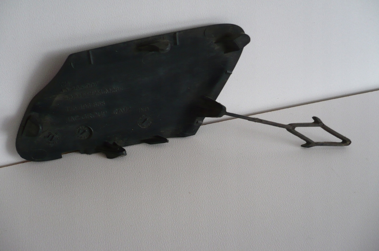 OPEL CORSA D LIFT 2011-14 towing hook cap bumper front