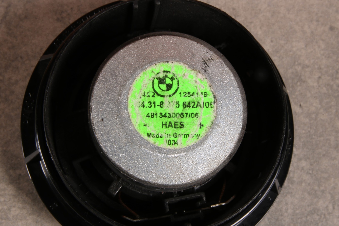 BMW E46 E52 E60 E61 E63 E64 E65 E66 speaker ZESTAWU GLOSNOMOWIACEGO 8375642