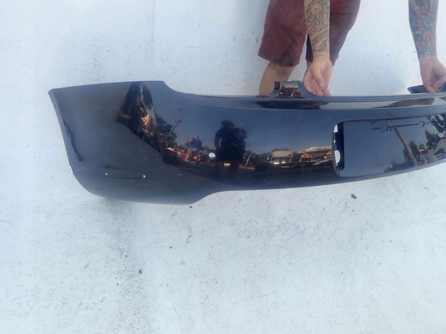 BENTLEY CONTINENTAL GT GTC 03-10 bumper rear part PDC