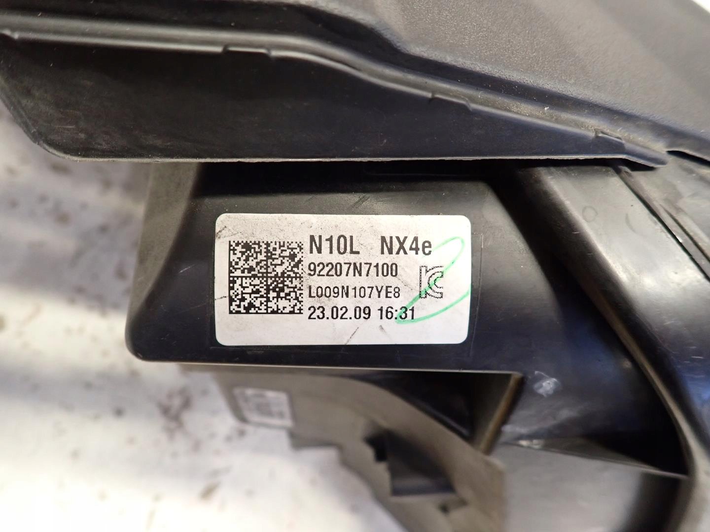 light front front left HYUNDAI TUCSON IV 2020- FULL LED 92207-N7100