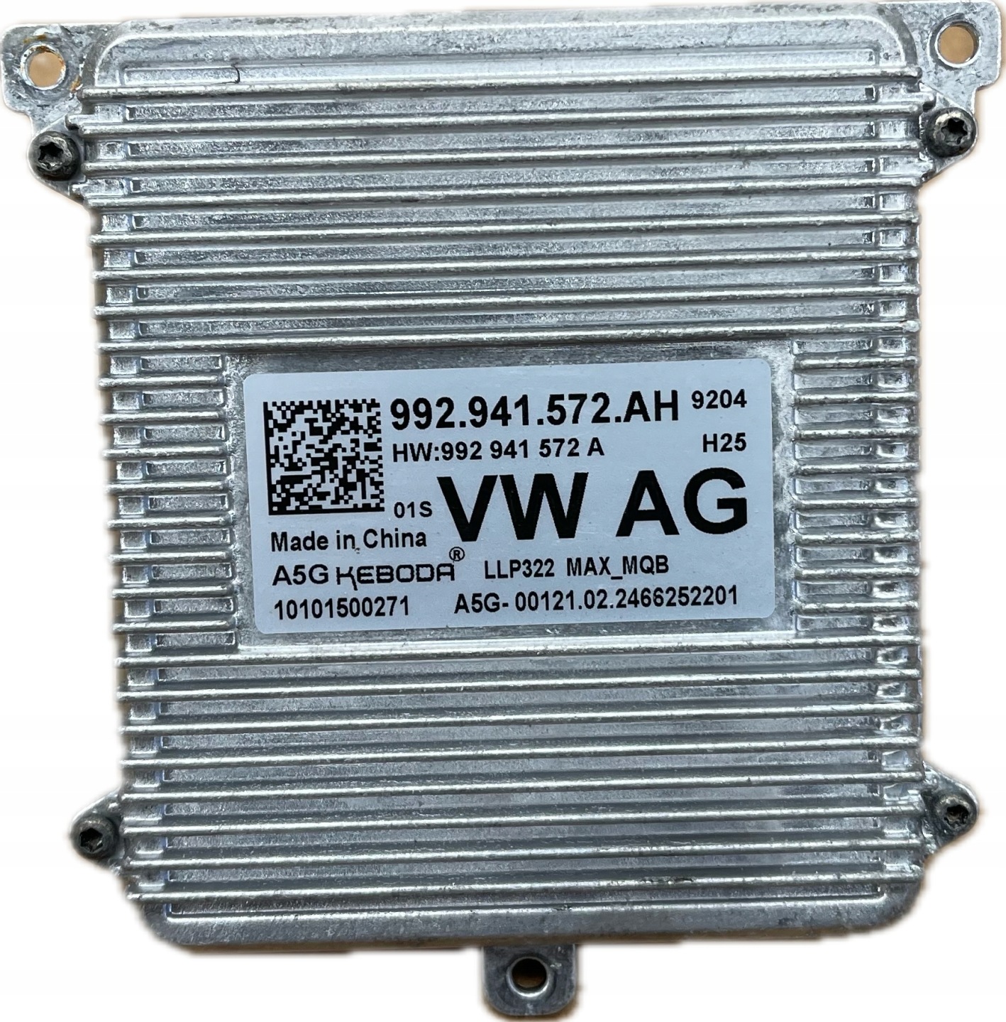 SKODA OCTAVIA IV AUDI VW SEAT control unit module 992941572AH