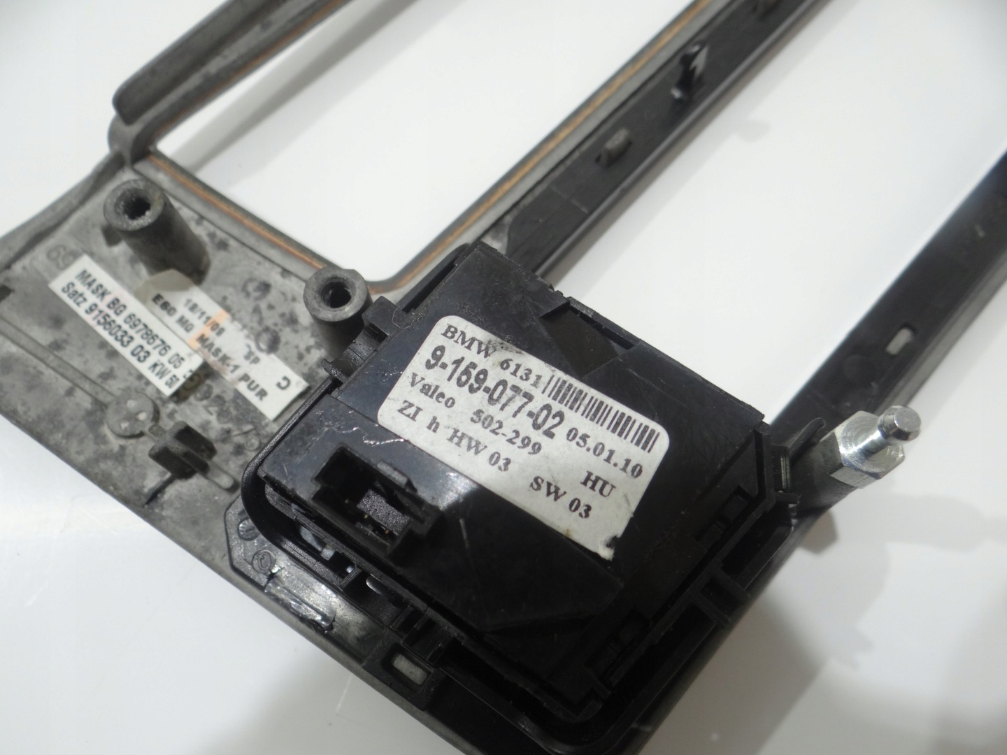 DEKOR RAHMEN PANEL GRZANIA Sitze BMW E60 E61 9159077