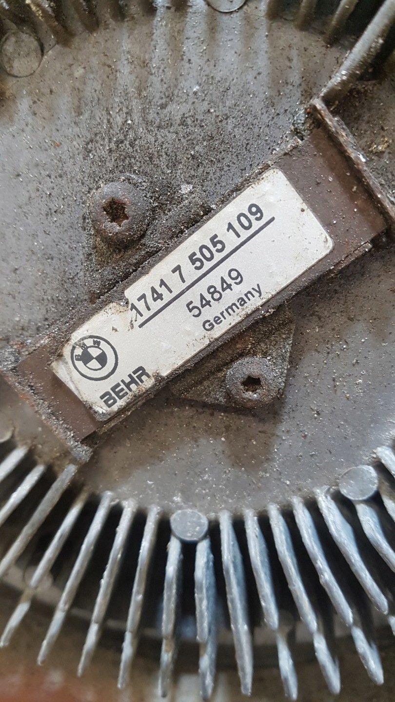 radiator fan BMW E65 17417505109