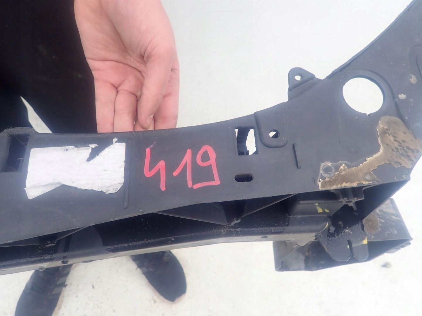 RENAULT CLIO III 3 05-09 support panel for radiators pillar