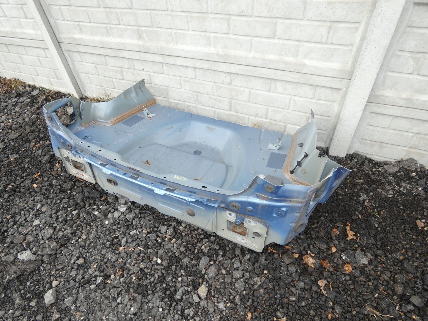 VOLVO S60 II sedan 10-18 sump rear panel pillar rear part